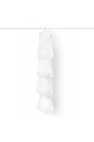 Organizador de bolsos colgante - Blanco - 112 x 33 cm