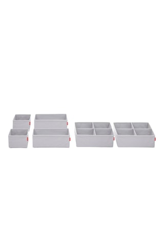 6 organizadores de cajón - 14/14/28 cm