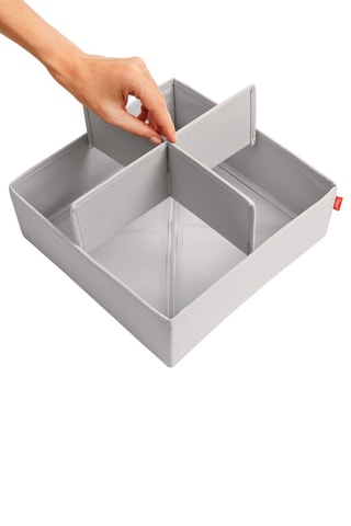 6 organizadores de cajón - 14/14/28 cm