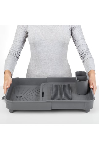 Escurreplatos extensible - 32-51 x 36 x 9,5 cm
