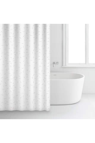 Cortina de ducha - 180 x 200 cm - Blanco