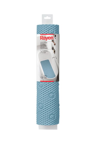 Alfombra de baño antideslizante - 45 x 91 cm - Azul