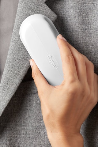 Cepillo para ropa y tapizados - Blanco y gris