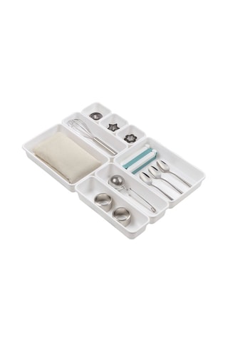 8 organizadores de cajones - 8 x 7,54 cm / 23,3 x 8 cm / 23,5 x 16