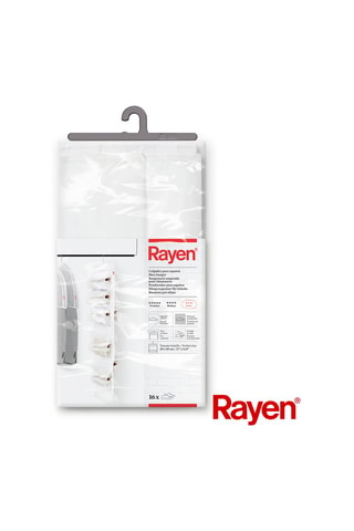 Zapatero colgante - 125 x 33 x 0,4 cm - Blanco
