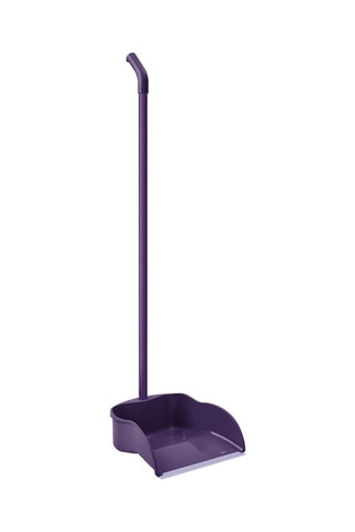 Recogedor con mango - Violeta