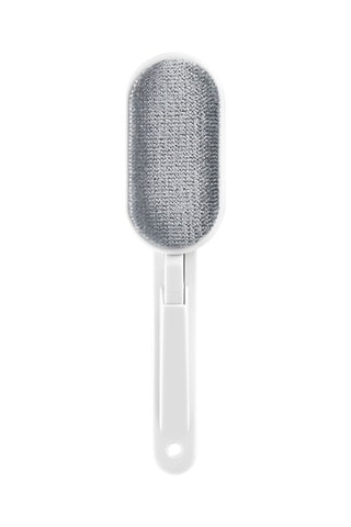 Cepillo para ropa automático - Blanco y gris
