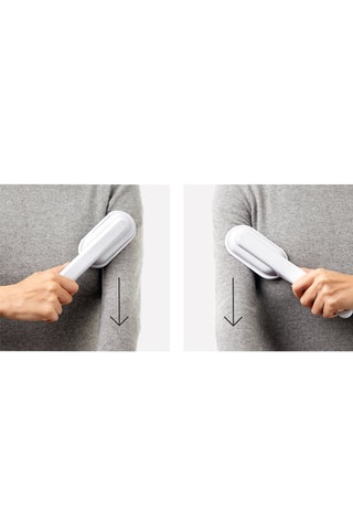 Cepillo para ropa automático - Blanco y gris