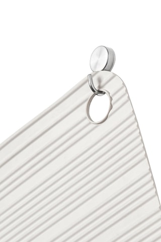 Alfombra de baño antideslizante - 86 x 33 cm - Blanco