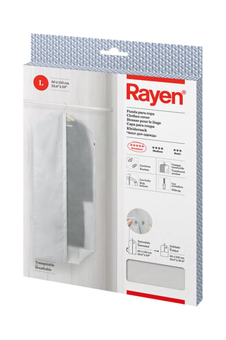 Funda extensible para ropa Premium - 60 x 100-150 cm