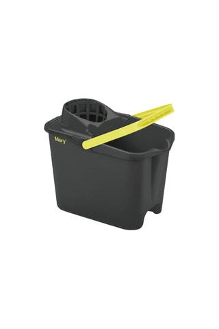 Cubo con escurridor - 14 l - Antracita