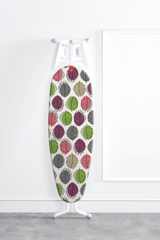 Funda para tabla de planchar - Violeta y verde - 126 x 40 cm