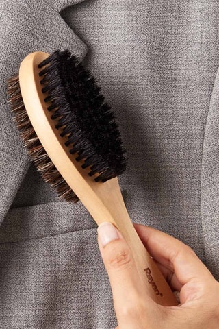 Cepillo para ropa de madera - Natural
