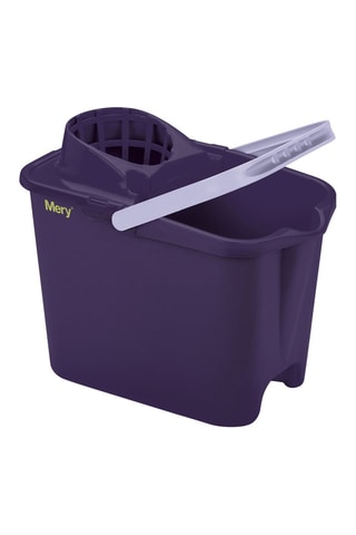 Cubo con escurridor - 14 l - Violeta