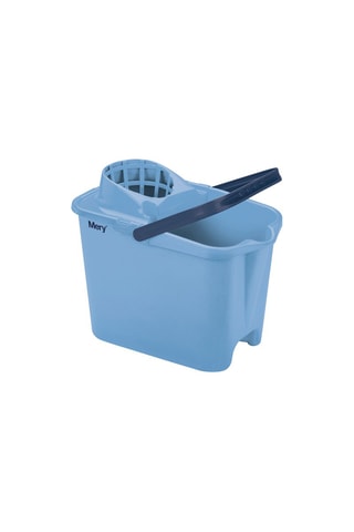 Cubo con escurridor - 14 l - Azul
