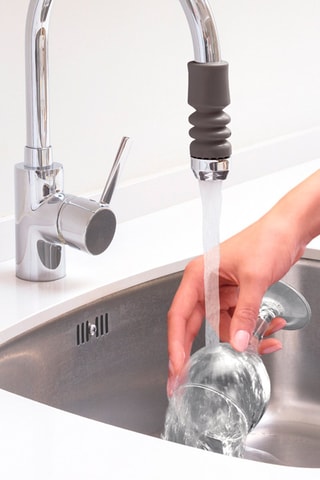 Difusor ajustable para grifo - Gris