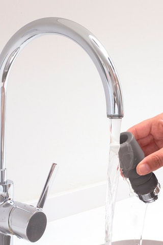 Difusor ajustable para grifo - Gris
