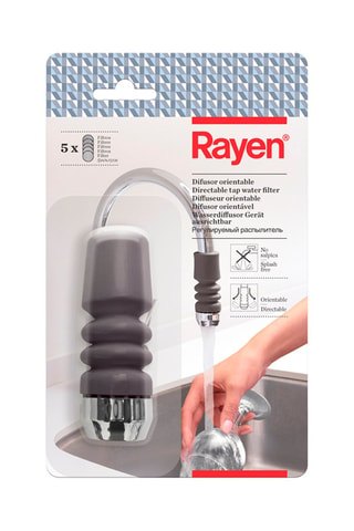 Difusor ajustable para grifo - Gris