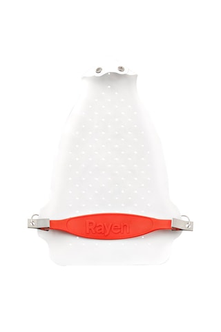 Suela de protección para plancha - Blanco y rojo