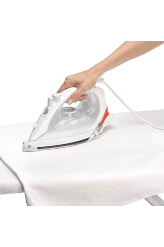 Suela de protección para plancha - Blanco y rojo
