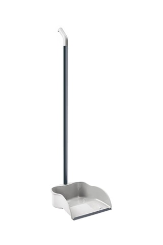Recogedor con mango - Gris