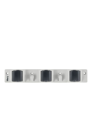 Soporte para escoba - Blanco