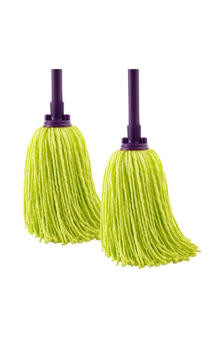 2 fregonas de microfibra - Verde