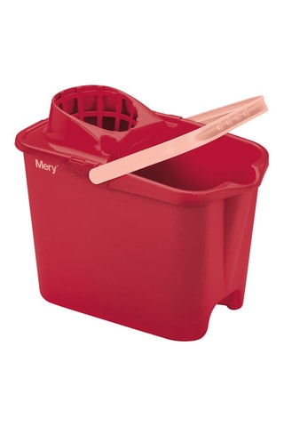 Cubo con escurridor - 14 l - Rojo
