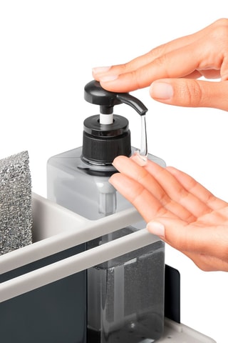 Organizador de utensilios para fregar - 23,5 x 11,5 x 22,5 cm