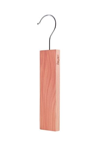 4 ganchos de madera de cedro - Natural
