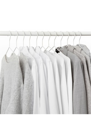 Colgador para perchas - Plateado