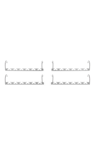 Colgador para perchas - Plateado