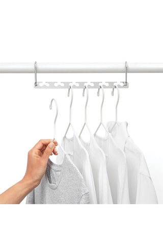 Colgador para perchas - Plateado