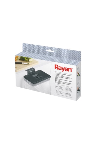 Soporte para bolsa de basura - Negro