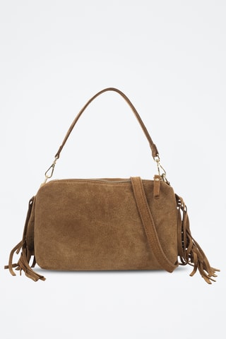 Nubuck Handtas Benedetti - Bruin