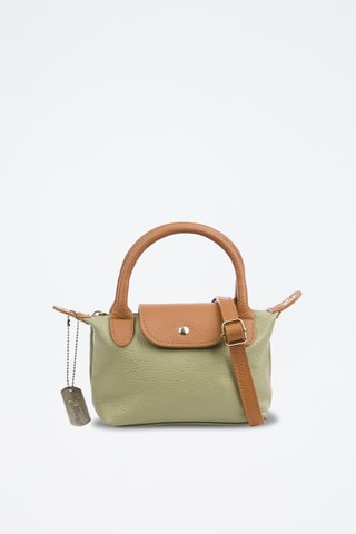 Leren Handtas - Groen