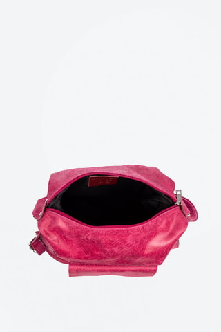 Leren Rugtas Irene - Roze