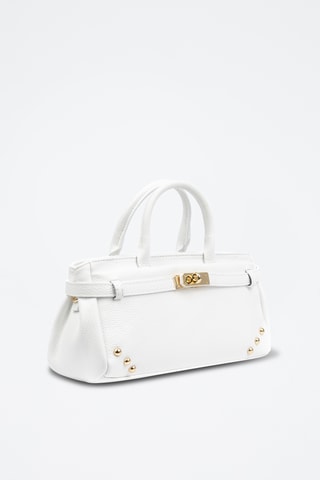 Leren Handtas - Wit