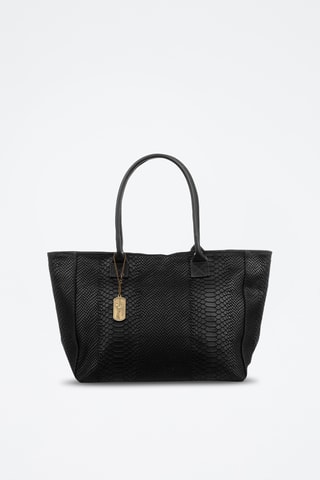 Cabas en nubuck Avola - Noir
