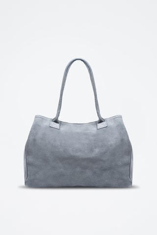 Cabas en cuir Annagrazia - Gris