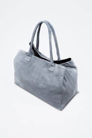 Cabas en cuir Annagrazia - Gris