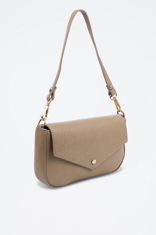 Leren Handtas Bellizzi - Taupe