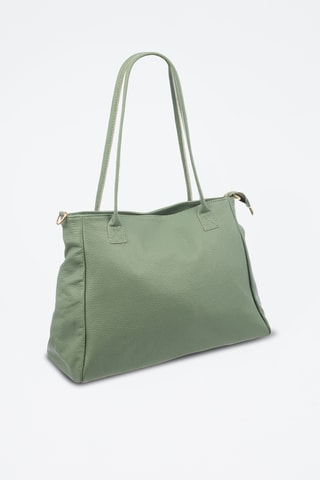 Leren Handtas Bellini - Lichtgroen