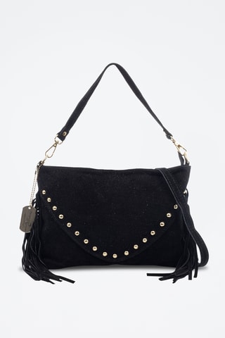 Nubuck Handtas Bellegra - Zwart