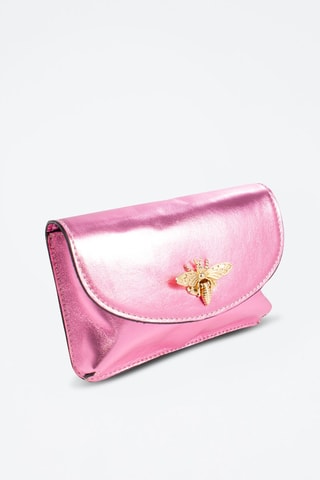 Sac bandoulière en cuir Aquilonia - Rose