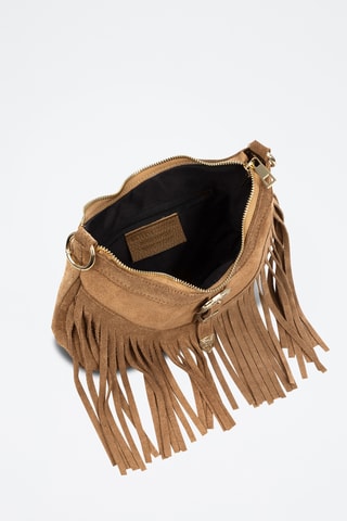 Nubuck Handtas Barlassina - Taupe
