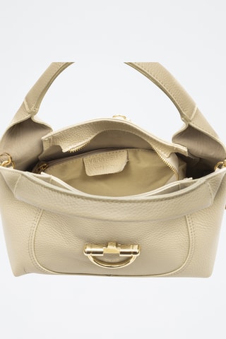 Leren Handtas Bernardi - Beige