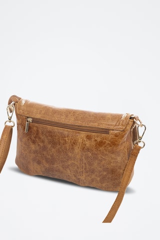 Leren Schoudertas Belmonte - Camel