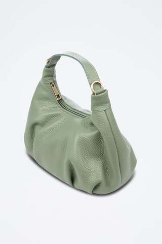 Leren Handtas Berra - Groen