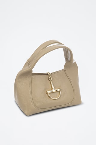 Leren Handtas Bernardi - Taupe